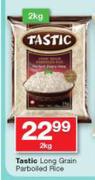 Tastic Long Grain Parboiled Rice-2Kg
