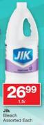 Jik Bleach Assorted-1.5Ltr