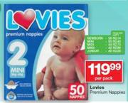 Lovies Premium Nappies-Per Pack