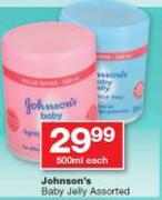 Johnson's Baby Jelly Assorted-500ml Each