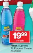 Plush Supreme All Purpose Cleaner-1Ltr Each