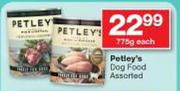 Petley's Dog Food Assorted-770g Each
