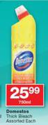 Domestos Thick Bleach Assorted-750ml