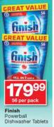 Finish Powerball Dishwasher Tablets-56 Per Pack