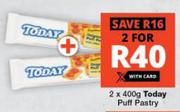 Today Puff Pastry-2 x 400g