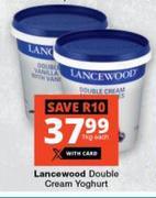 Lancewood Double Cream Yoghurt-1Kg Each