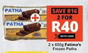 Fatima's Frozen Patha-For 2 x 650g