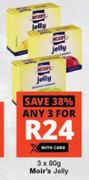 Moir's Jelly-3 x 80g