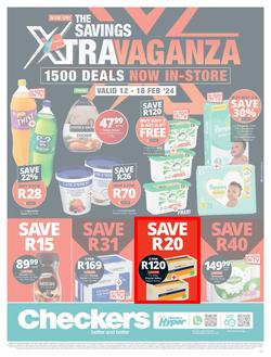 Checkers KwaZulu-Natal : Xtravaganza (12 February - 18 February 2024), page 1