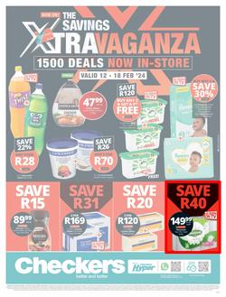 Checkers KwaZulu-Natal : Xtravaganza (12 February - 18 February 2024), page 1