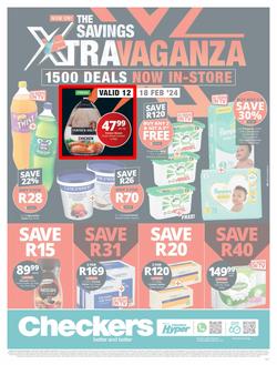 Checkers KwaZulu-Natal : Xtravaganza (12 February - 18 February 2024), page 1