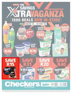 Checkers KwaZulu-Natal : Xtravaganza (12 February - 18 February 2024), page 1