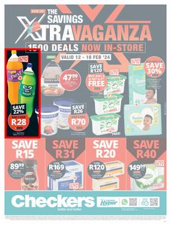 Checkers KwaZulu-Natal : Xtravaganza (12 February - 18 February 2024), page 1