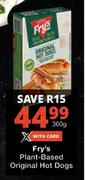 Fry's Plant Based Original Hot Dogs-360g