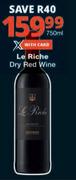 Le Riche Dry Red Wine-750ml