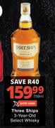 Three Ships 3 Year Old Select Whisky-750ml