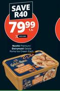 Nestle Premium/Dairymaid Gelata Roma Ice Cream-1.5L Each