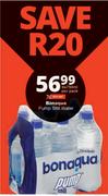 Bonaqua Pump Still Water-6 x 750ml Per pack