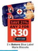 Bakers Blue Label Marie Biscuits-For Any 2