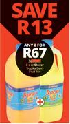 Clover Tropika Dairy Fruit Mix-2 x 2L