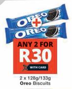 Oreo Biscuits-For 2 x 128/133g