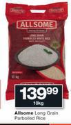 Allsome Long Grain Parboiled Rice-10Kg