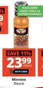 Minnies Sauce-250ml