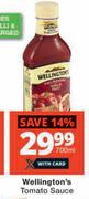 Wellington's Tomato Sauce-700ml