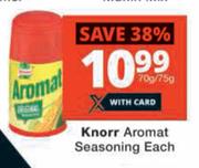 Knorr Aromat Seasoning-70g/75g Each