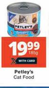 Petley's Cat Food-185g