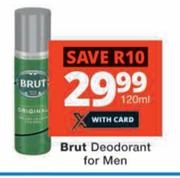 Brut Deodorant For Men-125ml