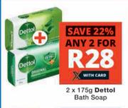 Dettol Bath Soap-2 x 175g