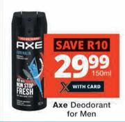Axe Deodorant For Men-150ml