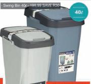M-Home Eco Swing Bin-40L