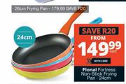 Flonal Fortress Non Stick Frying Pan 24cm-Each