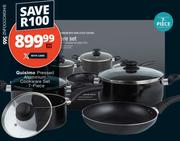 Quisimo Pressed Aluminium 7 Piece Cookware Set-Per Set