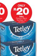 Tetley Premium Blend Tea Bags-102 Per Bag
