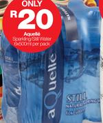 Aquelle Sparkling/Still Water-6x500ml Pack