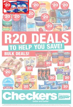 Checkers KwaZulu Natal : R20 Deals (2 Jan - 14 Jan 2018), page 1