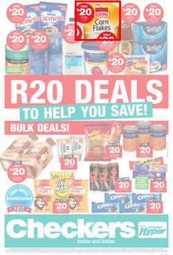 Checkers KwaZulu Natal : R20 Deals (2 Jan - 14 Jan 2018), page 1
