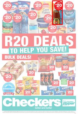 Checkers KwaZulu Natal : R20 Deals (2 Jan - 14 Jan 2018), page 1