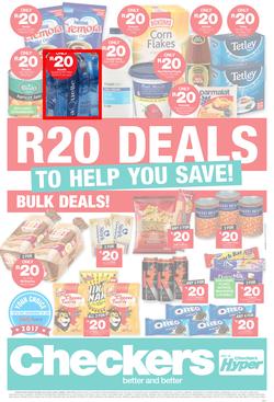 Checkers KwaZulu Natal : R20 Deals (2 Jan - 14 Jan 2018), page 1