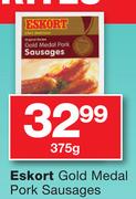Eskort Gold Medal Pork Sausages-375g