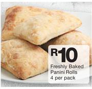 Freshly Baked Panini Rolls-4 Per Pack