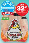 Goldi Fresh Whole Chicken In Bag-Per Kg