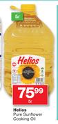 Helios Pure Sunflower Cooking Oil-5Ltr