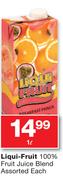 Liqui Fruit 100% Fruit Juice Blend Assorted-1Ltr Each