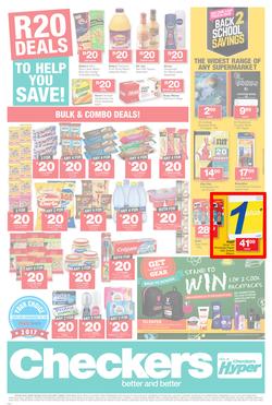Checkers KwaZulu Natal : R20 Deals (2 Jan - 14 Jan 2018), page 4