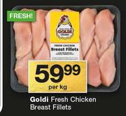 Goldi Fresh Chicken Breast Fillets-Per kg