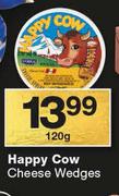Happy Cow Cheese Wedges-120g